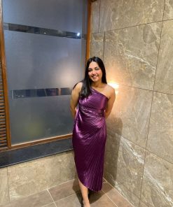 Alternative view of STELLA SATIN PARTY DRESS