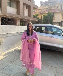 ROOHI SCHIFFLI HEAVY EMBROIDERY SUIT