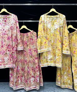 Alternative view of Ekta Floral Sharara Set