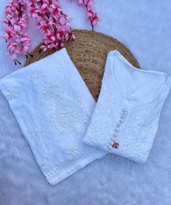 Alternative view of Gurleen Chikankari Suit