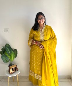 Rubab Georgette Zari Heavy Set