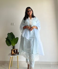 Natasha Roman Silk Suit