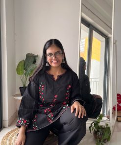Alternative view of Jasmine Pure Cotton Embroidery Set