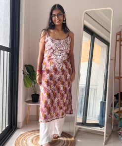 Sean Floral Chikankari Kurta Set
