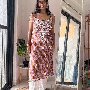 Sean Floral Chikankari Kurta Set
