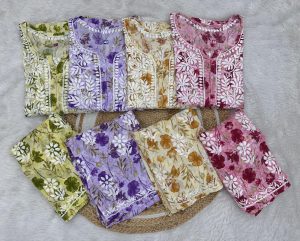 Rahia Floral Chikankari Set
