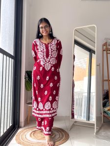 Driya Chikankari Suit