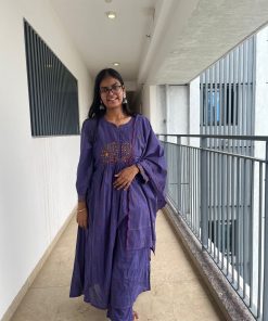 Ray Hand-Embroidered Mal Cotton Suit