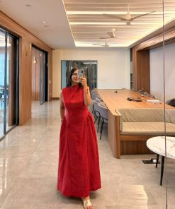 Alternative view of Ruby Radiance Dress