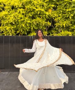Alternative view of Zaryab Mirror Anarkali